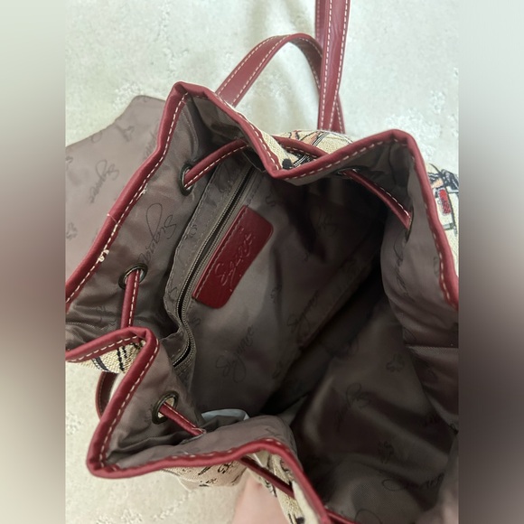 SIGNARE Woman's Purse Cosmopolitan Chocolatier Broadway Cocktail Backpack Fall - Picture 7 of 7